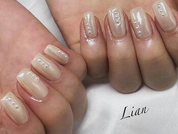 リアン 京都四条河原町店(Lian)/ホワイトネイル◎