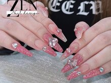 ゼン ネイル デザイン 池袋(ZEN NAIL DESIGN)/* 長 さだしやり放題×つけ放題