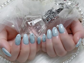 ジュア(jua)/LightBlue nail