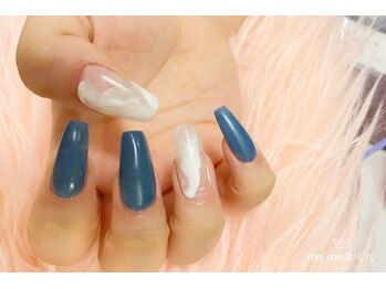 モモネイル(MOMO nail)/マーブル スカルプ
