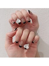 アンダーバーホワイトプラス 南海難波店(_WHITE+)/フレンチネイル