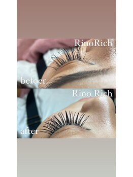 リノリッチ(RinoRich)/フラットラッシュ☆リペア