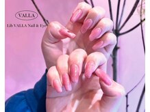リブヴァラ(Lib Valla)/ピンクネイル/韓国ネイル