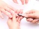 フルールソンネイル(fleur son nail)の写真/爪のダメージが気になる方に♪ジェルとウォーターケアで、健康的な自爪が叶う◎ケアメニューを多数ご用意☆