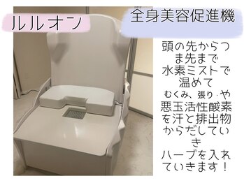 ヨサパーク グリーン(YOSA PARK 緑 green)/施術の流れ：LULUONN/よもぎ蒸し