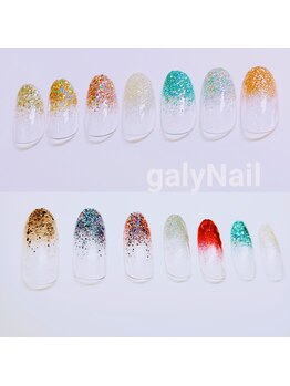 ギャリーネイル(galy Nail)の写真/リーズナブルにネイルチェンジ☆分かりやすい価格設定で安心♪幅広い年齢層のお客様に好評です！