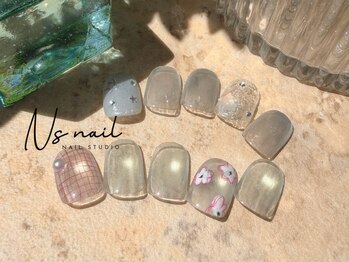 エヌズネイル 三鷹駅前北口店(n’s nail)/定額8600デザイン