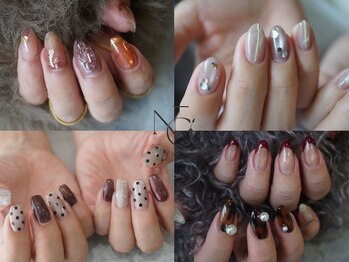 ネイルフライガールの写真/【仕上がりで差が出る圧倒的なデザイン】絶妙なニュアンスアート/繊細なアートが得意◎モチの良さも抜群★