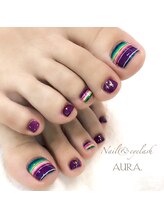 ネイルアンドアイラッシュ アウラ(AURA)/■フット・フリーデザイン■