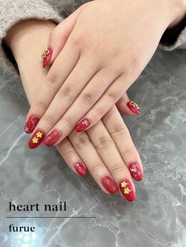 はあとねいる 古江店/◇店舗限定成人式お正月ネイル◇