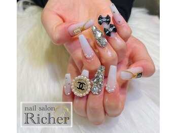 エスフィーネイルサロン リシェル(Esfy nailsalon Richer)/ブランド風ネイル