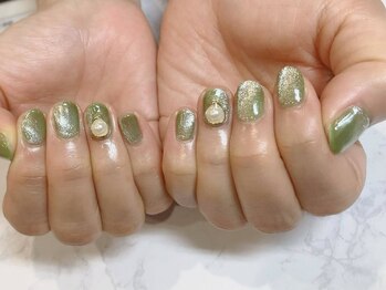 アンジュネイル(Angenail)/春グリーンマグ