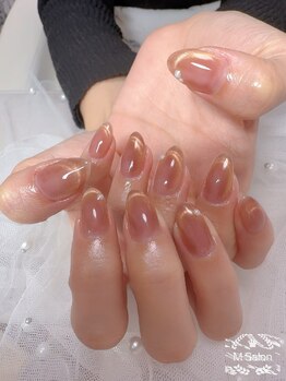 エム ネイルサロン(M)/マグネットフレンチ