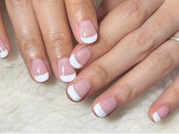 シェラックフレンチネイル