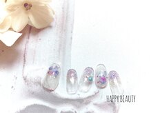 ハッピービューティー(Happy Beauty)/紫陽花ネイル