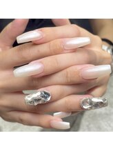 ネイルズ ヒマワリ(Nails Himawari)/【前田担当】持ち込みデザイン