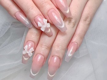 クイーンズネイルサロン(Queen's nail salon)/マグネットフレンチ