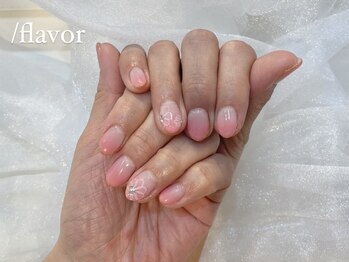 ウエディングネイルにも♪¥8300