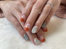 クリスマスネイル