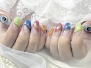 推しネイル8500円