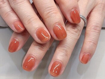 ルオントネイルトウキョウ(Luonto nail TOKYO)/ちゅるんとワンカラー