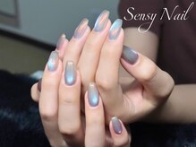 センシー ネイル スタジオ(Sensy Nail Studio)/流行りのマグネットオーロラ