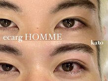 エサージュオム 新宿店/まつ毛パーマ/担当：加藤