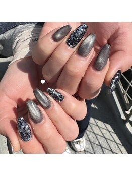 サランネイル(sarang nail.)/5本アート