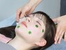 【新規限定】刺さないお顔ケア。美顔灸コース50分