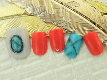 ネイルズガッシュ 武蔵小山店(NAILsGUSH)/＊エスニック大理石＊