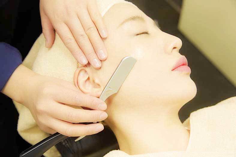 【1番人気！】美肌シェービングパック付◎全顔＋耳＋眉+うなじ　50分 ￥6050