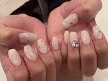 アイユー 千葉(iu.)/流行りな韓国ネイル風デザイン