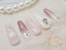 ラスターネイル(Luster nail)/肉球ハートリボン☆