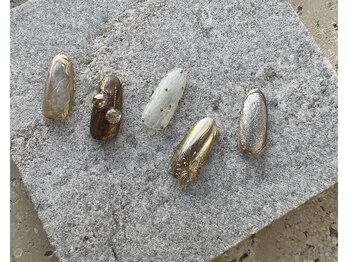 ツリーハウスネイル(tree house nail)/winter &nbsp;nail♪