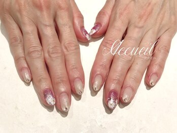 アクイユ 銀座店(ACCUEIL)/フラワーネイル