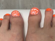 シェリ バイ リッシュ(Cheri by RICHE)/サマーオレンジネイル☆