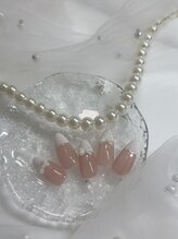 ビビ(ViVi)/リボンフレンチネイル