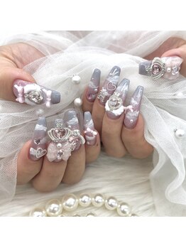 カメリア(Camelia)/ゆめかわネイル