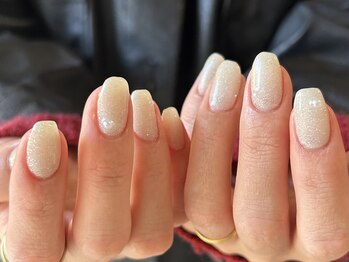 キラキラワンカラー