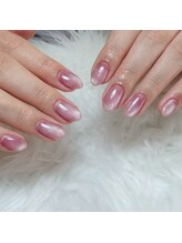 chai.仙台広瀬通店【韓国ネイル/長さだし/持ち込み/定額/スカルプ/韓国パーツ】/マグネットネイル