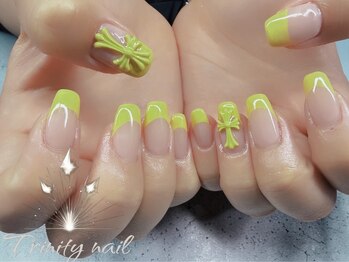 フレンチネイル＊クロスネイル