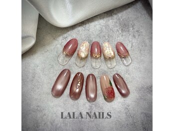 ララネイルズ(LALA NAILS)/定額アートコース ¥6,899