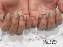 ブランシュ(BLANCHE)/押し花ネイル