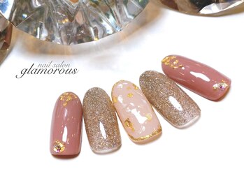 ネイルグラマラス 西新井店/フラッシュ定額design【西新井m1