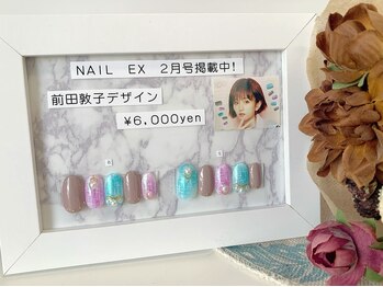 キャンアイドレッシー 深谷店(Can I Dressy)/NAIL EX 2月号掲載中!!¥6,000-