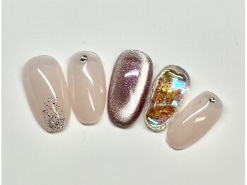 オランダエステティック(Holland Esthetics)/ミルクベージュネイル