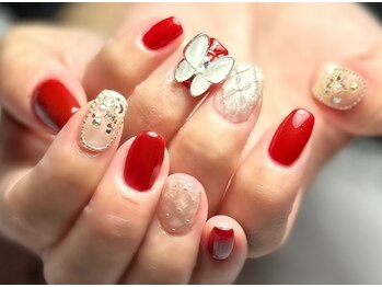 わがままキャット/キルティングネイル