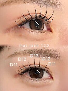 エファッセ 行田店(efface)/フラットラッシュ120本