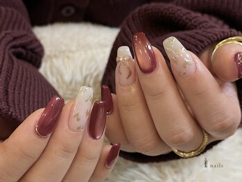 ちゅるんリボンハートマグネット