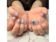 キューセブンネイルラウンジ 与野店(Q7 Nail Lounge)の雰囲気（3Dパーツは事前にお好きなモチーフでリクエストも承ります♪）